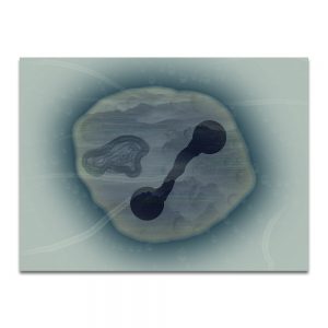 Piélago. Impresión digital sobre pape, 50x70 cml. Edición de 50 ejemplares firmados y numerados.